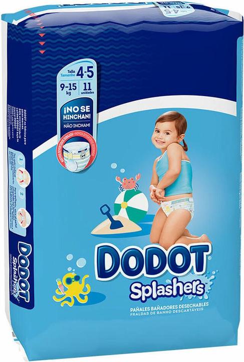 Image du produit Dodot Splashers T 4 11 unités (11 pcs)