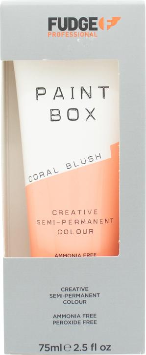 Produktbild Fudge Paintbox Creative Semi Permanent Colour - Permanent paint 75 ml - (Coral Blush)