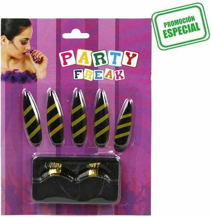 Produktbild Atosa Nail and False Eyelashes Kit Bee Design (Künstliche Wimpern)