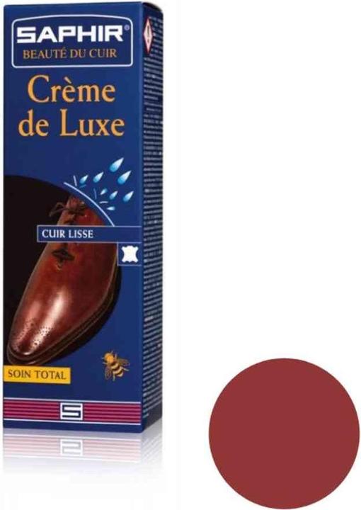 Immagine prodotto Saphir Beaute du Cuir Crema di lusso con applicatore bordeaux (1 x, 75 ml)