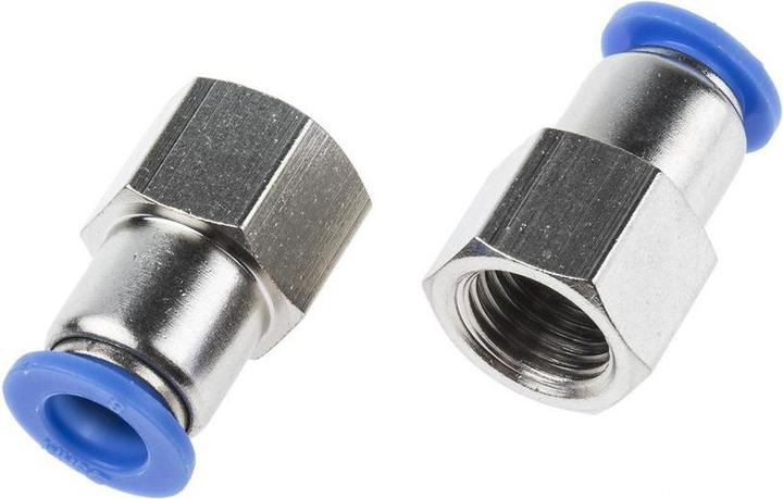 Produktbild RS PRO Female Straight Adaptor, R1/4" x 8 mm (Rohrverschraubung)