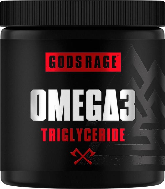 Actual product image Gods Rage Omega 3 Triglycerides 200 Capsules (300 Piece, Capsules)