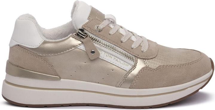 Actual product image Tom Tailor Sneaker Cream Gold (40)
