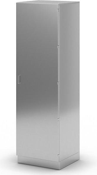 Produktbild kaiserkraft Reinraum-Hochschrank aus Edelstahl (60 x 58.5 x 200 cm)