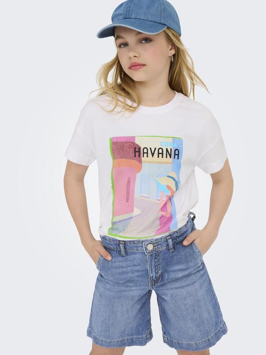 Produktbild Only Kogcomet Wide Long Shorts Dnm Dia Noos (164)