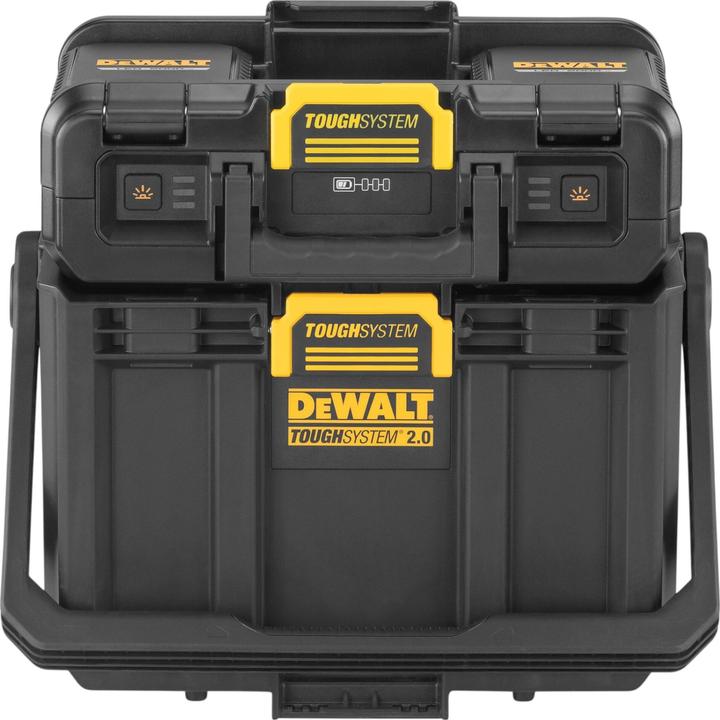 Image du produit DeWalt DWST08061-1 Boîte à outils avec lampes intégrées 395 x 352 x 255 mm ToughSystem 2.0 + 1x (2 pièces)
