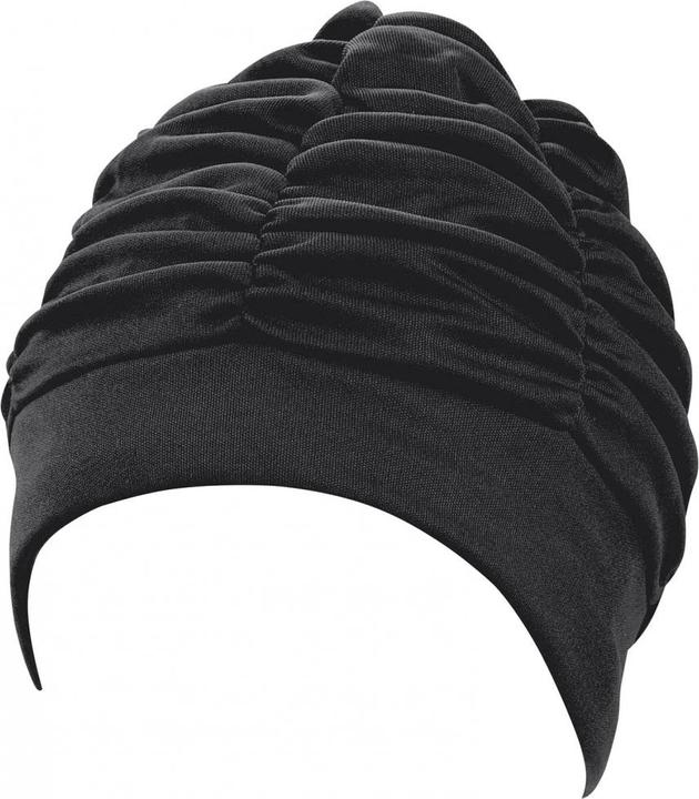 Beco Beermann GmbH & Co KG Ladies' fabric bonnets, large head mould cap, black, One Size