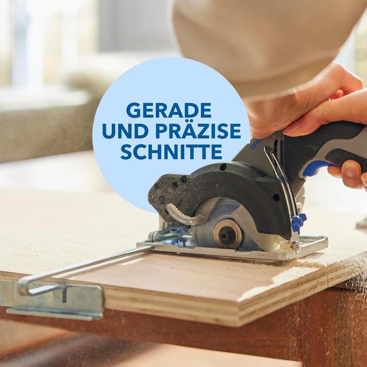 Productafbeelding Dremel Akku-Kreissäge 12V mit Laser CS12V-S1 Akku-Handkreissäge
