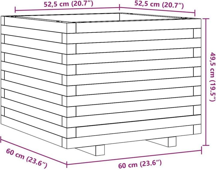 Produktbild vidaXL Pflanzgefäss