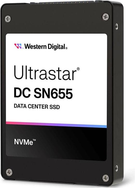 Produktbild WD 2.5" SSD ULTRASTAR SN655 15.36TB (PCIe 4.0/NVMe)(Di) (15360 GB, 2.5")