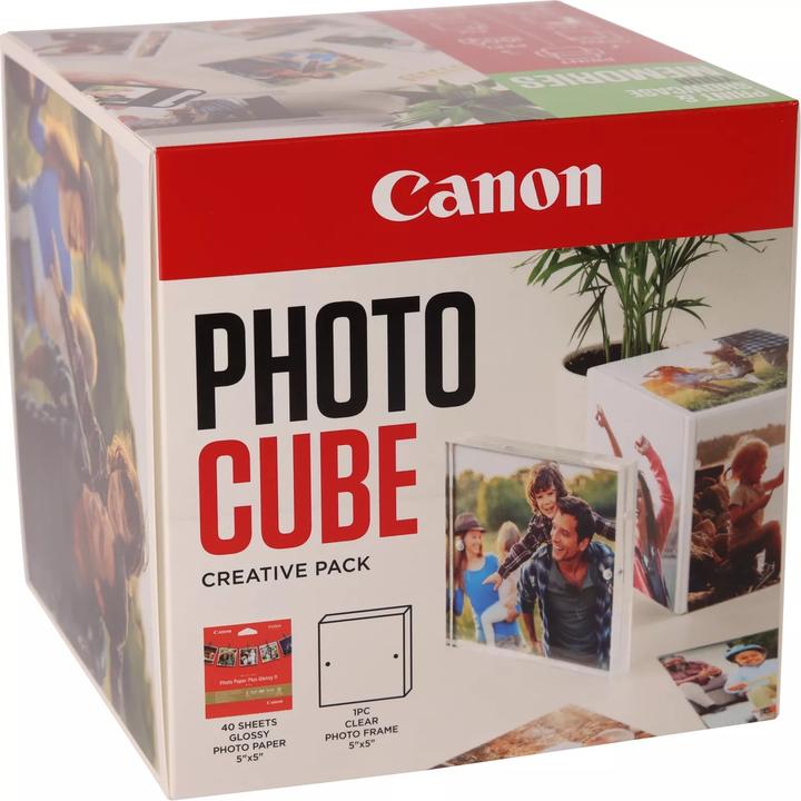 Image du produit Canon Photo Cube Creative Paper 5x5 green (13 x 13 cm, 130 x 130 mm, 5x5", 40 pcs)