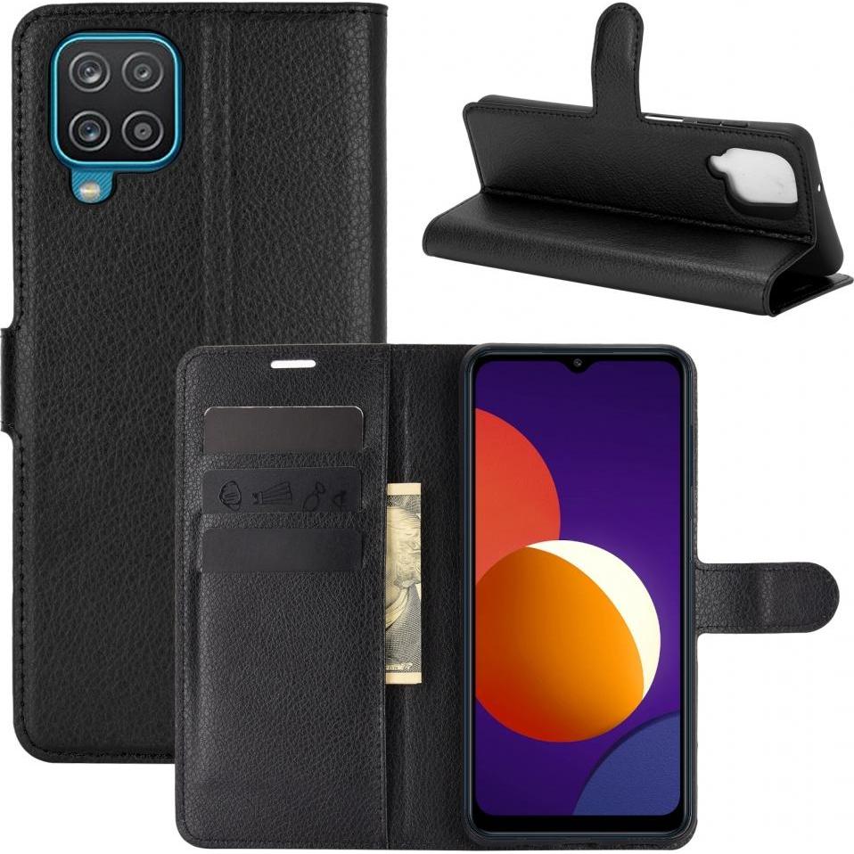 Thumbnail - Screenguard Samsung Galaxy M12 Leather Guard Lederhülle (Samsung Galaxy M12), Smartphone Hülle, Schwarz