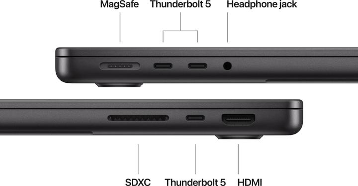 Image du produit Apple MacBook Pro 14 - 2024 Nano (14.20", M4 Max, 64 Go, 1000 Go, CH)