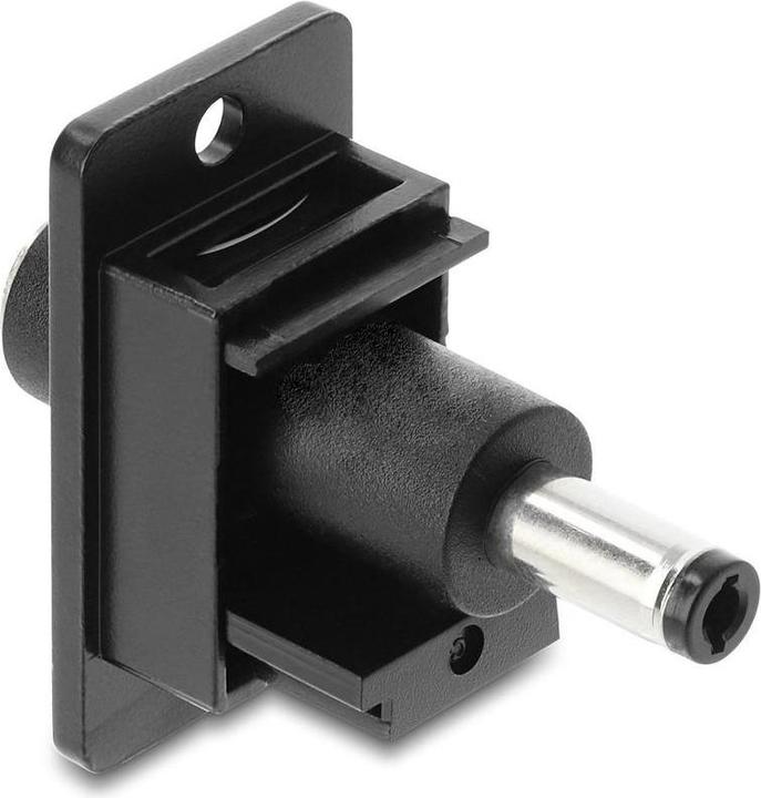 Produktbild Delock Panel Mount DC 5,5 x 2,1 mm Buchse zu DC 5,5 x 2,5 mm
