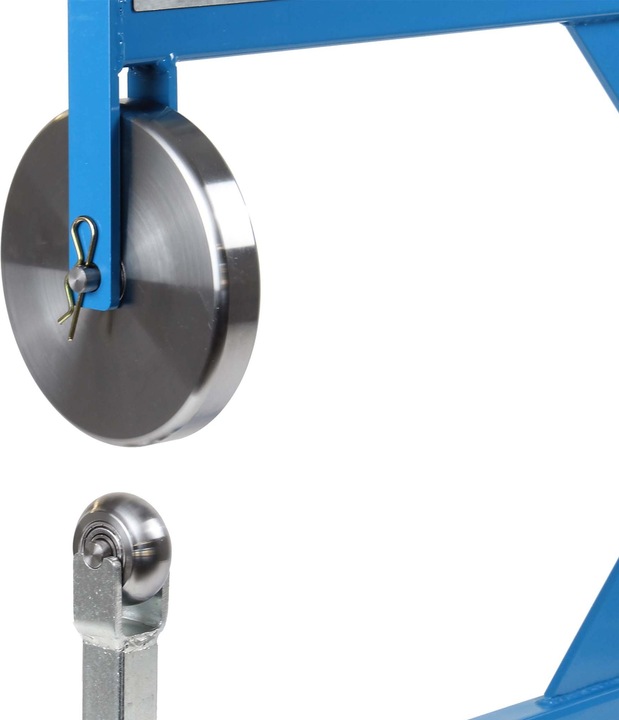 Actual product image Wiltec XPOtool Roue anglaise à 6 Rouleaux d'étirage pour l'usinage des métaux English wheel Atelier