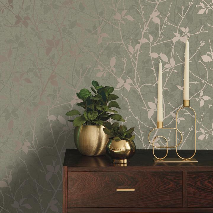Immagine prodotto Boutique Wallpaper, white/green