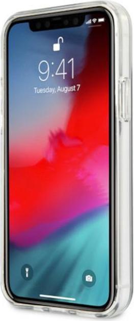 Produktbild BMW Etui BMHCP12LSKTGT iPhone 12 Pro Max 6,7" transparent hardcase Motorsport Tricolor (Apple iPhone 12 Pro Max)