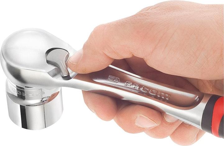 Actual product image Facom Reversible ratchet 1/4 (6.3 mm) 12 (1/4")