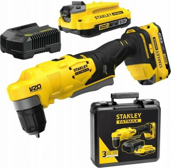 Produktbild Stanley ST WKRĘTARKA KĄTOWA V20 SFMCD750D2K 2x2,0Ah