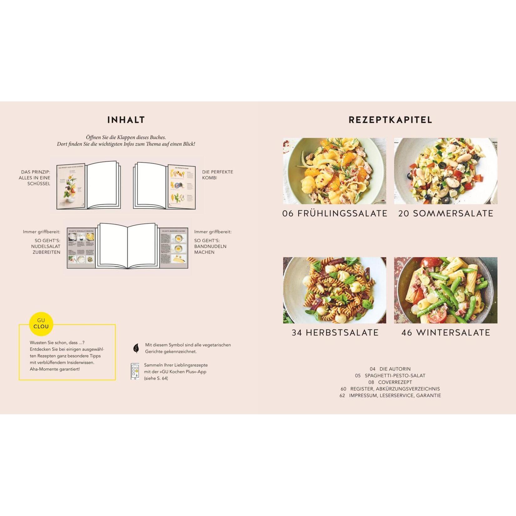 Thumbnail - 1 Nudel – 40 Salate, Ratgeber von Gina Greifenstein
