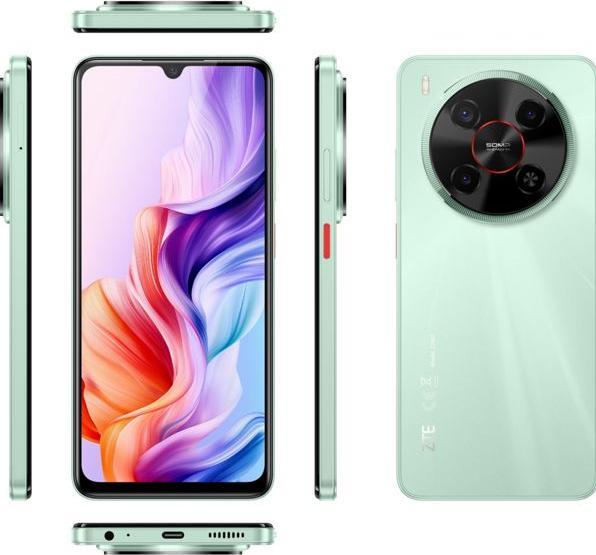 Image du produit ZTE Blade V70 Max 4GB/128GB Lake Green (128 Go, Green, 6.90", Double SIM, 4G)