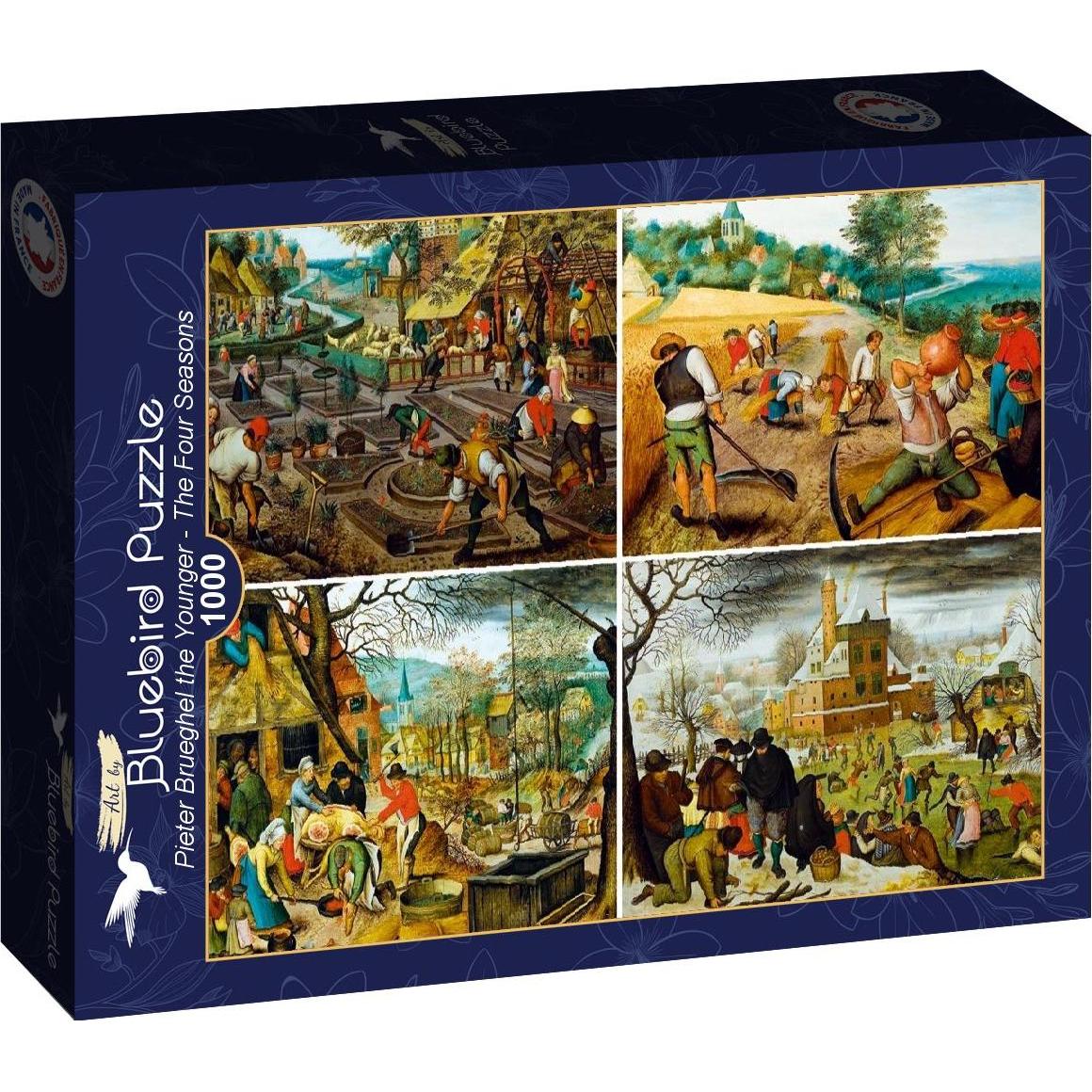 Bluebird Puzzle 1000 pieces Pieter Brueghel the Younger - The Four Seasons (1000 Teile)