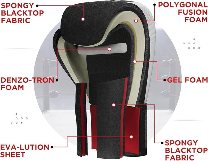 Actual product image Rdx Boxing Gloves REX F4 (12 OZ, 12)