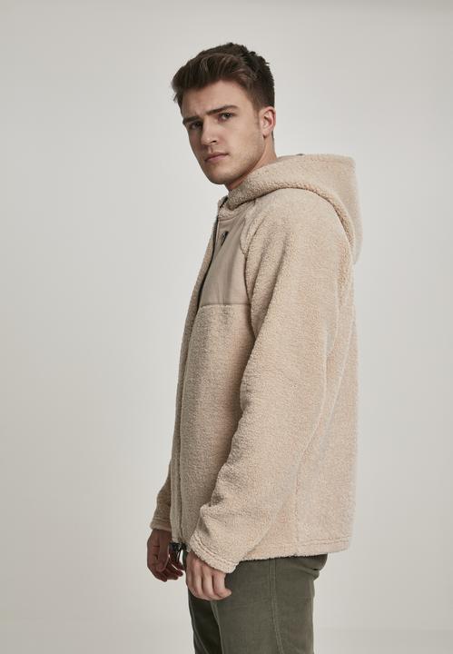 Actual product image Urban Classics Hooded Sherpa Zip Jacket (5XL)