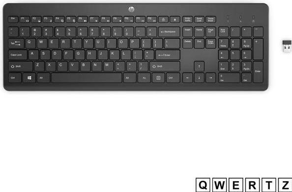 Actual product image HP 230 (DE, Wireless)