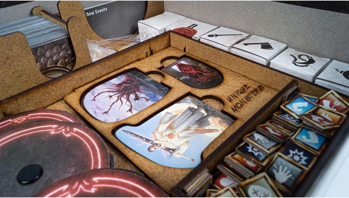 Actual product image E-Raptor ERA19269 - Insert: Gloomhaven - Jaw of the Lion, made of HDF (English)