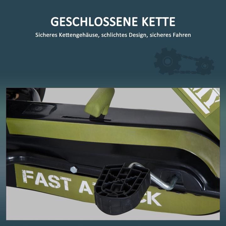 Produktbild Homcom Kinder Tretauto mit Handbremse
