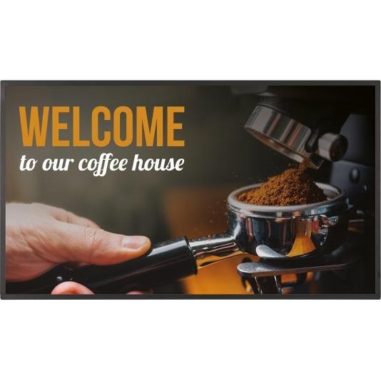 Thumbnail - NEC PN-HY-SERIES 43IN LFD D-LED (3840 x 2160 Pixel, 43"), Digital Signage, Schwarz