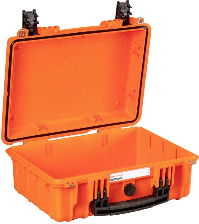 Produktbild Explorer Cases Outdoor Koffer 3815HL.O orange with pick & pluck foam (B x H x (Kamera Schultertasche, 15.90 l)