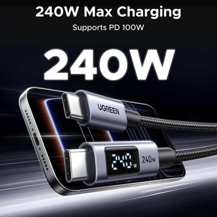 Image du produit Ugreen USB C — USB C (1 m, USB 2.0, 240 W)