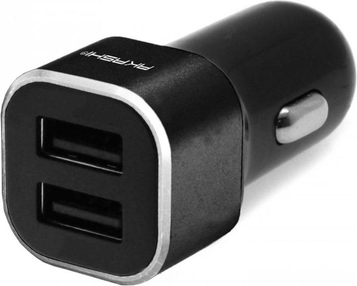 Produktbild Akashi 2x USB 2.4A Autoladegerät
