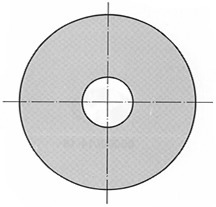 Actual product image Werkstarck Washers for hexagon wood screws DIN 9021 B (M10)
