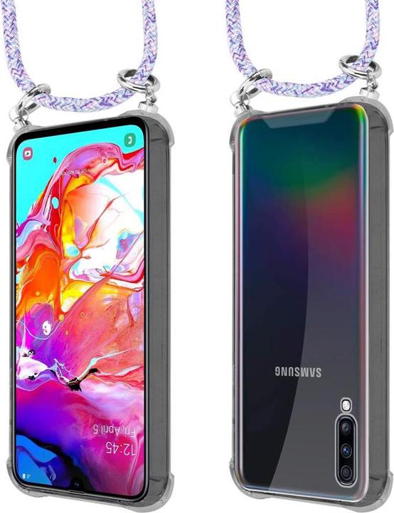 Produktbild Cadorabo TPU Handy Kette SILBER Cover