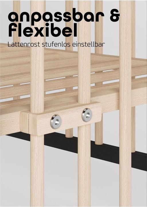 Image du produit Sämann Beistellbett Dreamy (60 x 120 cm)