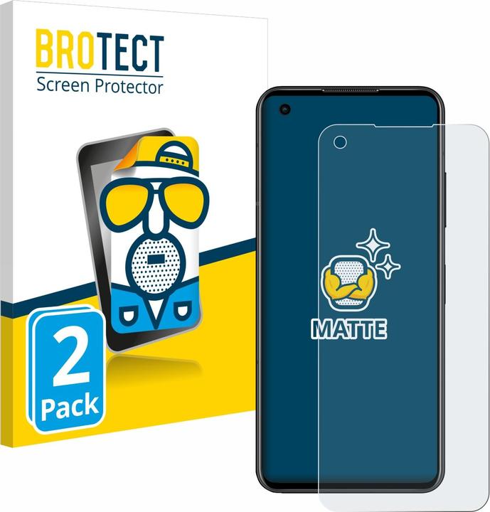 Actual product image BROTECT Anti-glare screen protector matt (2 Piece, Asus Zenfone 10)