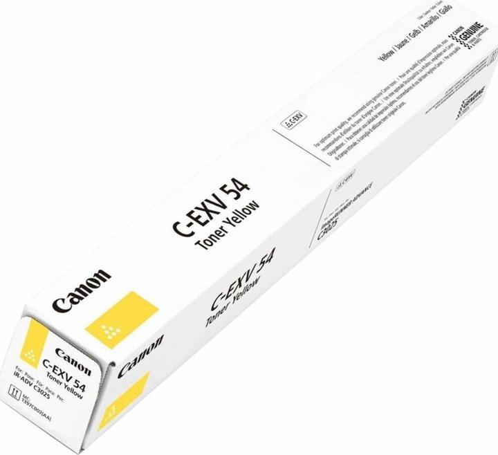 Actual product image Canon C-EXV 54 (Y)