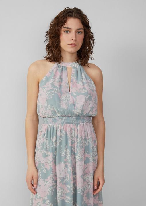 Produktbild S.Oliver Kleid Langes Chiffonkleid mit Smok-Detail (34)