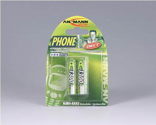 Produktbild Ansmann AA (2 Stk., AA, 1300 mAh)