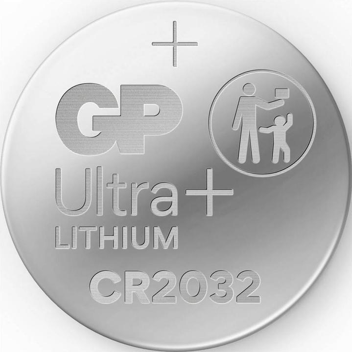Productafbeelding GP Batteries GP knoopcel CR 2032 3 V 10 st. 240 mAh Li-MnO2 GP Ultra Plus batterij Lithium (10 Pcs., CR2032, 240 mAh)