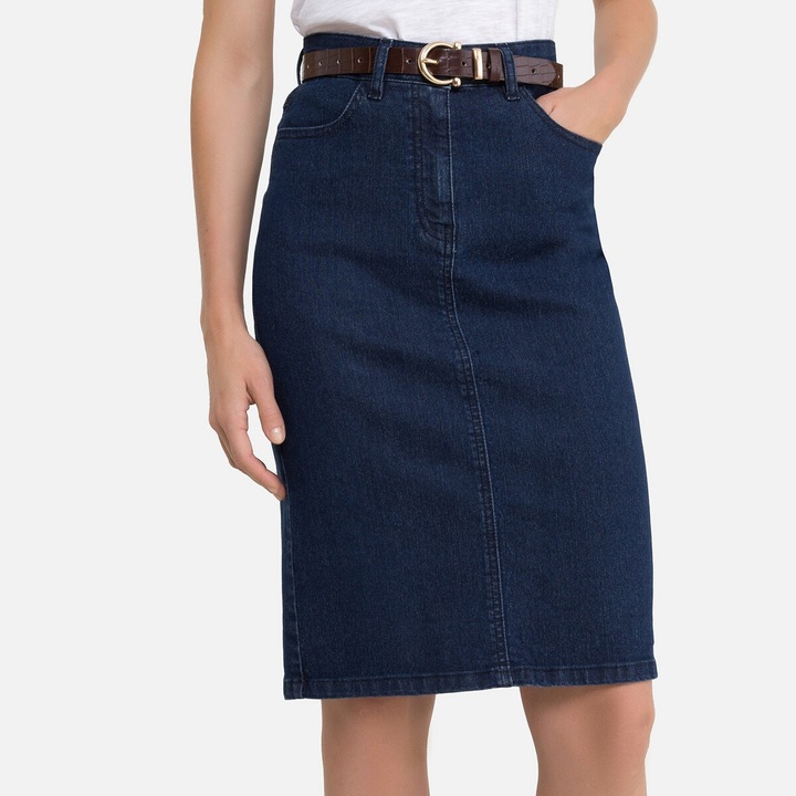 Image du produit Anne Weyburn Jupe en jean en denim stretch (46)