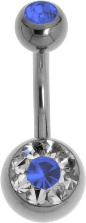 Image du produit Bijouteria Piercing nombril (Cristal Swarovski, Titane)