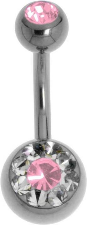 Image du produit Bijouteria Piercing nombril (Cristal Swarovski, Titane)