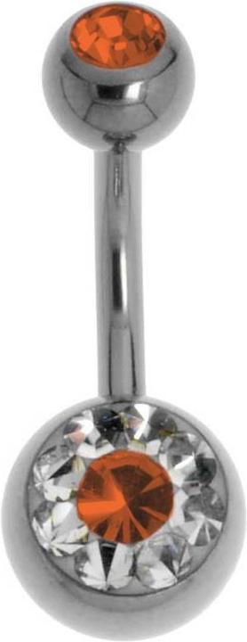 Image du produit Bijouteria Piercing nombril (Cristal Swarovski, Titane)