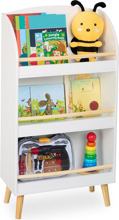 Relaxdays Kinderbücherregal
