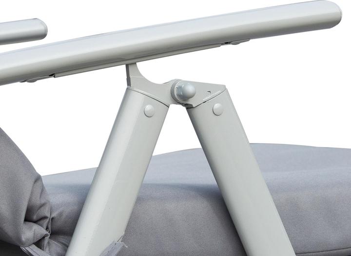 Produktbild Outsunny Sonnenliege mit Kissen (180 cm)