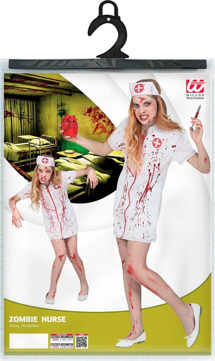 Image du produit Widmann Costume d'infirmière zombie pour enfants (116)